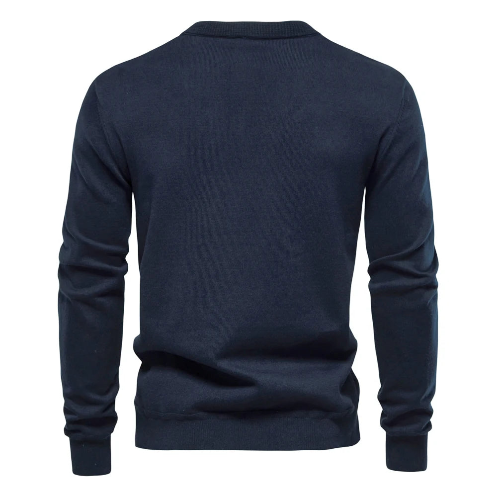 Premium Single Breasted Cotton Cardigan