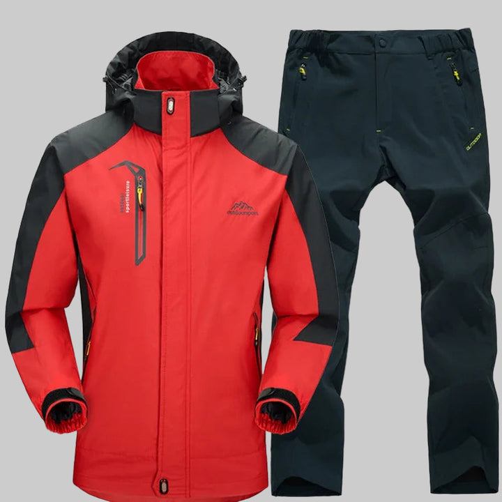 HIKNBEAR ™| Thermal Waterproof Hooded Hiking Suit.