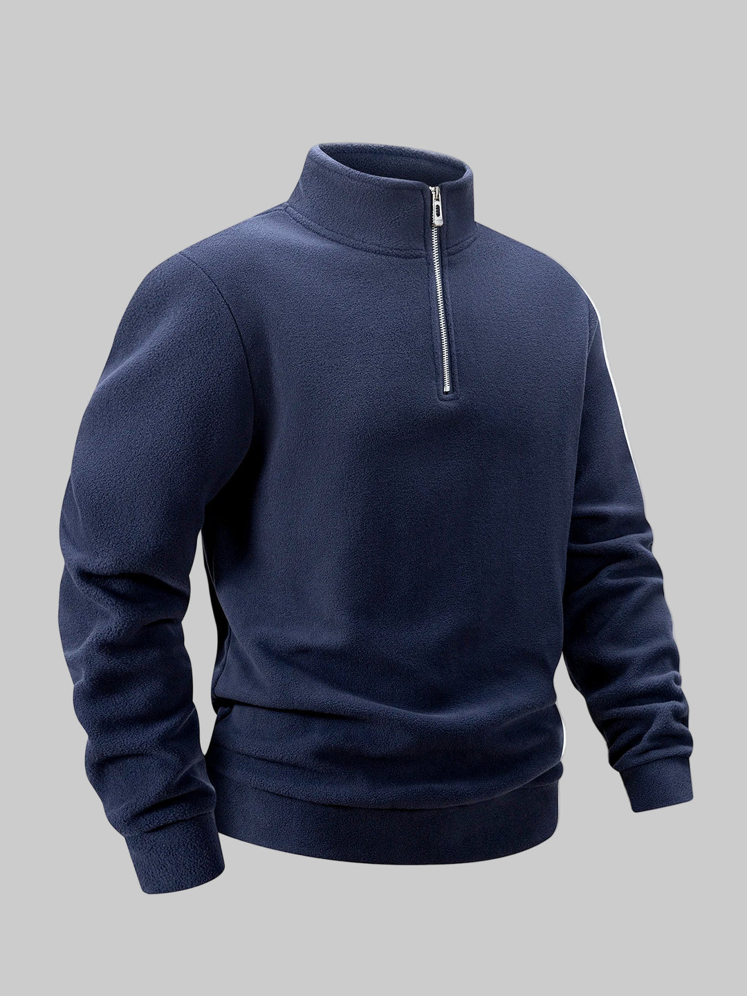Casual Fleece Velvet Stand Collar Sweatshirts