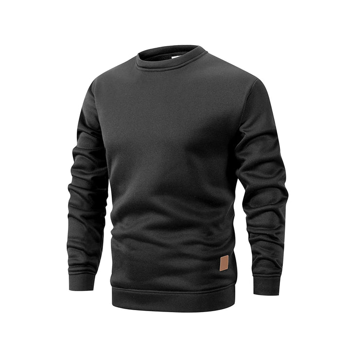 Casual Loose-Fit Crew Neck Pullover Sweatshirt