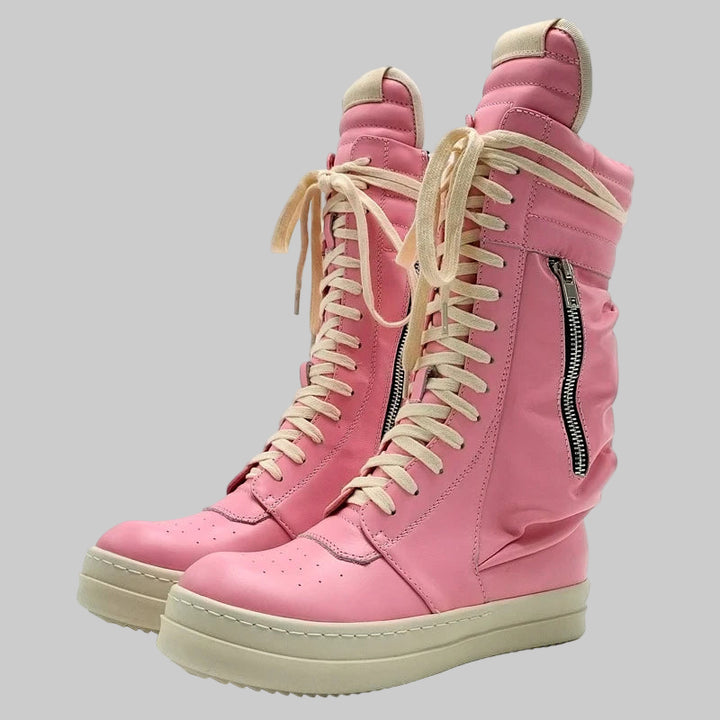 Trending Leather Unisex Motorcycle Boots
