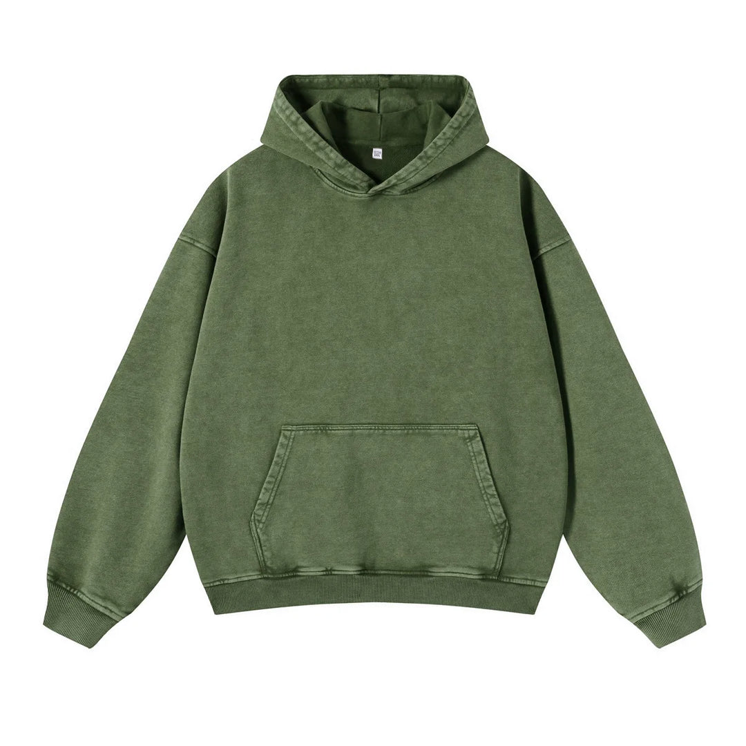 Retro Heavyweight 350gsm Washed Hoodies
