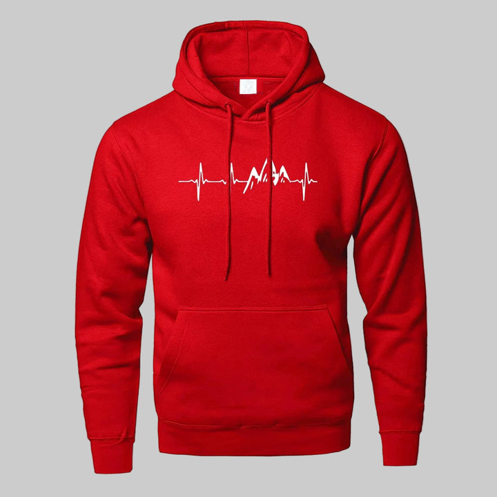 Mountain Heartbeat Unisex Hoodies