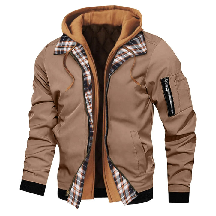 Hooded Slim Fit Thick Cotton-Padded Jacket
