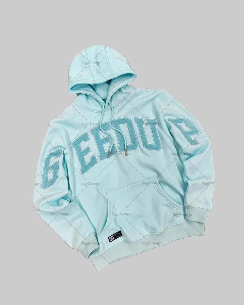 Vintage GEEDUP Y2K Oversized Hoodies