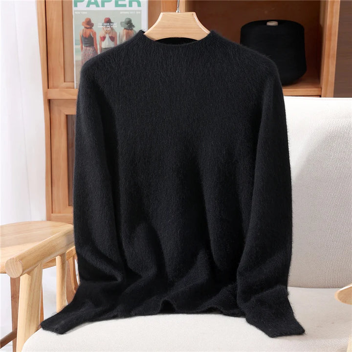 100% Mink Cashmere Autumn Winter Sweater