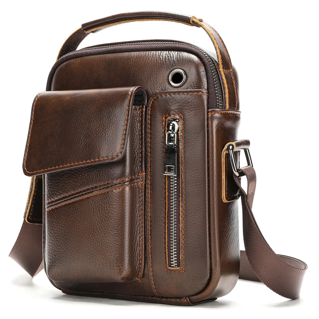 Cow Leather Crossbody Shoulder Bag