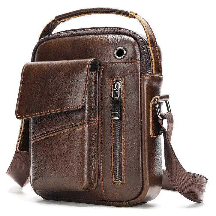 Cow Leather Crossbody Shoulder Bag