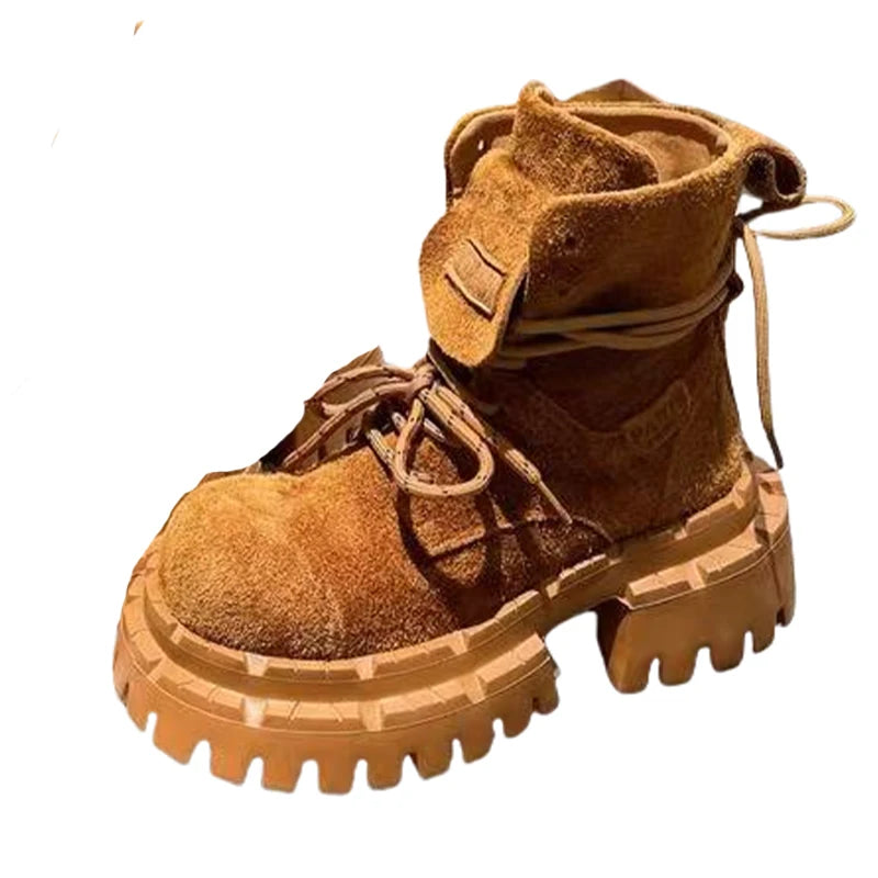Chic Suede Cozy Chelsea Ankle Boots
