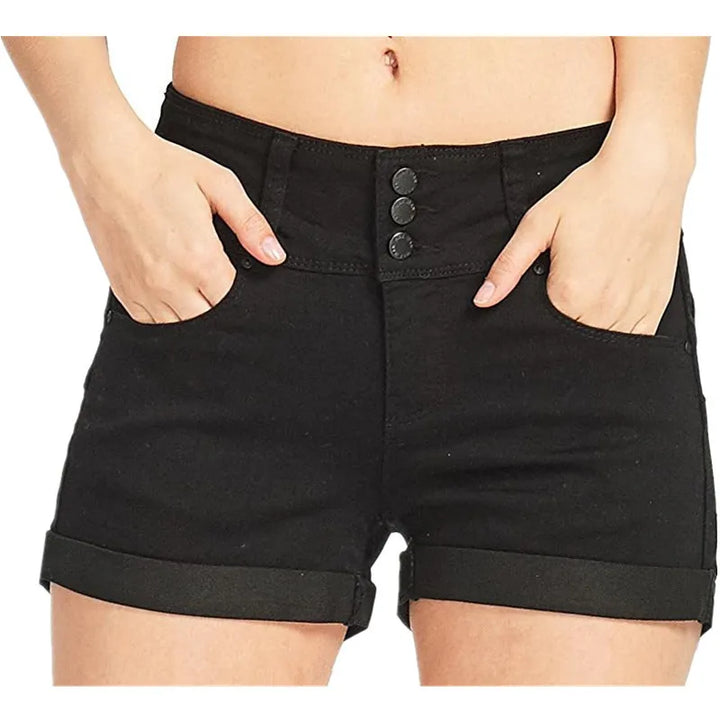 Women's Summer Denim Stretch Shorts