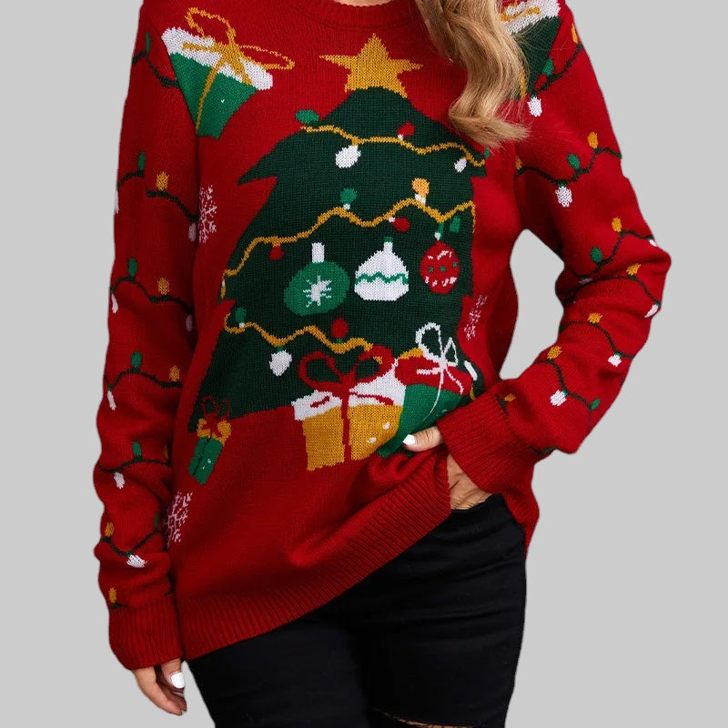 Winter Lazy Knitted Christmas Gift Sweater