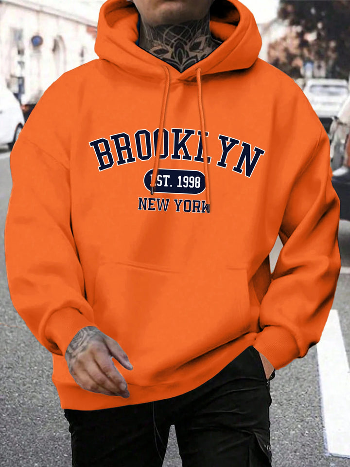 Brooklyn Est 1998 New York Oversized Hoodies