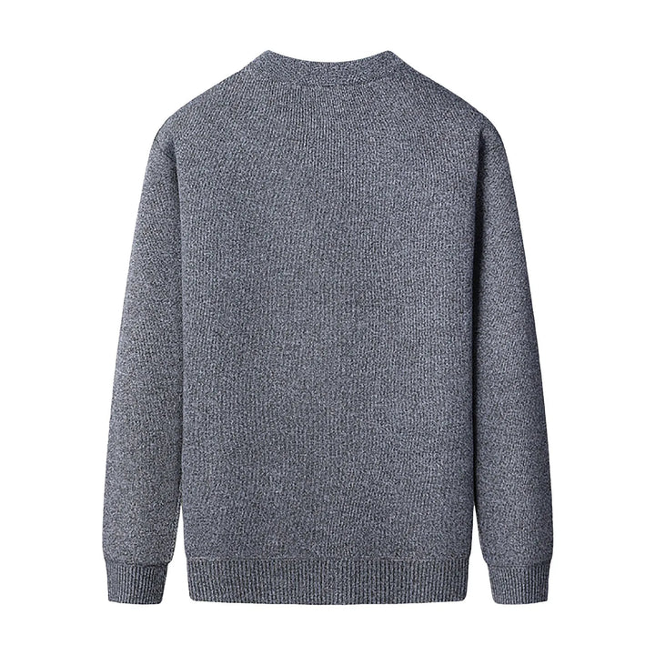Thick Knit V-neck Cardigan Sweater