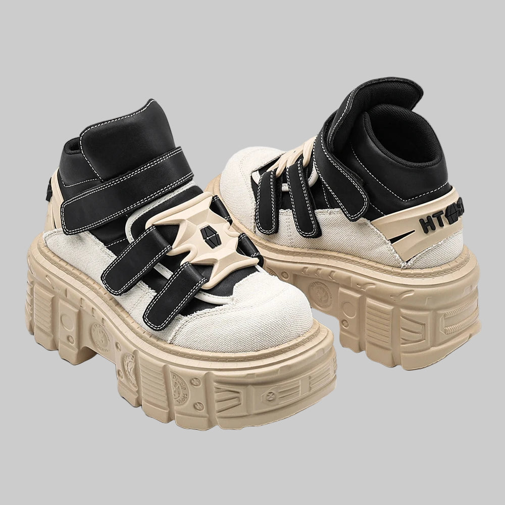 Gothic Punk Ankle Rock Boots