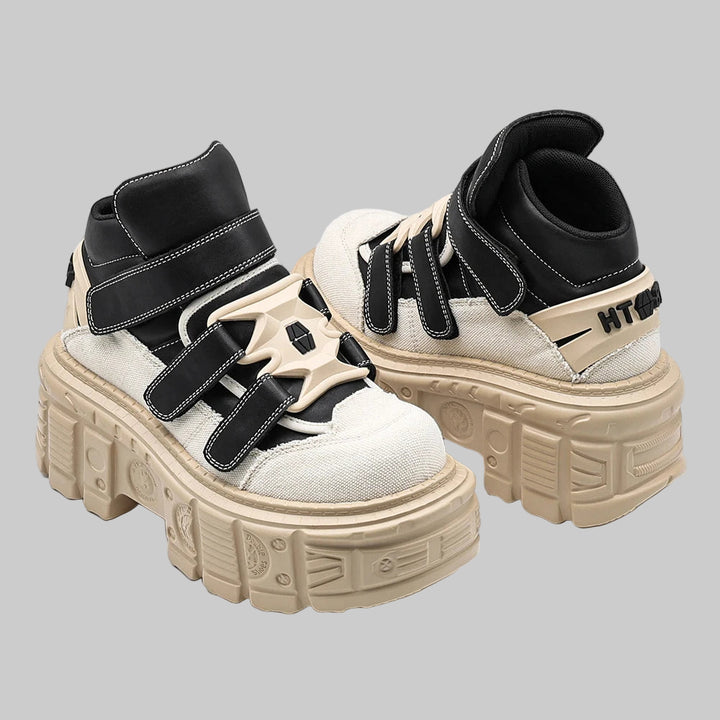 Gothic Punk Ankle Rock Boots
