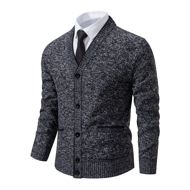 Casual Winter V-Neck Knitted Cardigan
