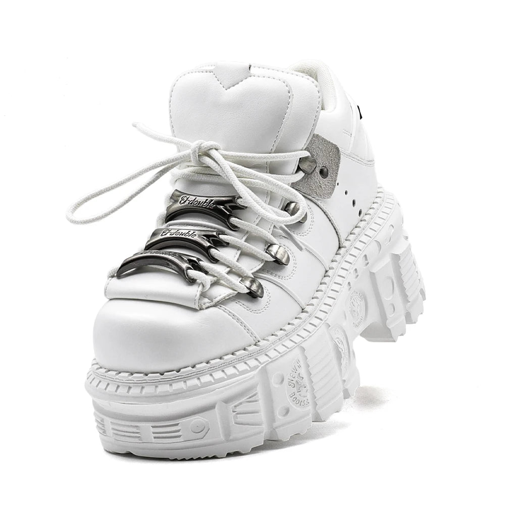 Gothic Ankle Rock Punk Style Boots