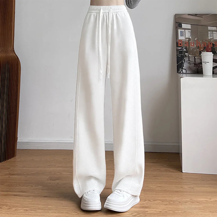 High-Waisted Casual Loose Fit Sweatpants