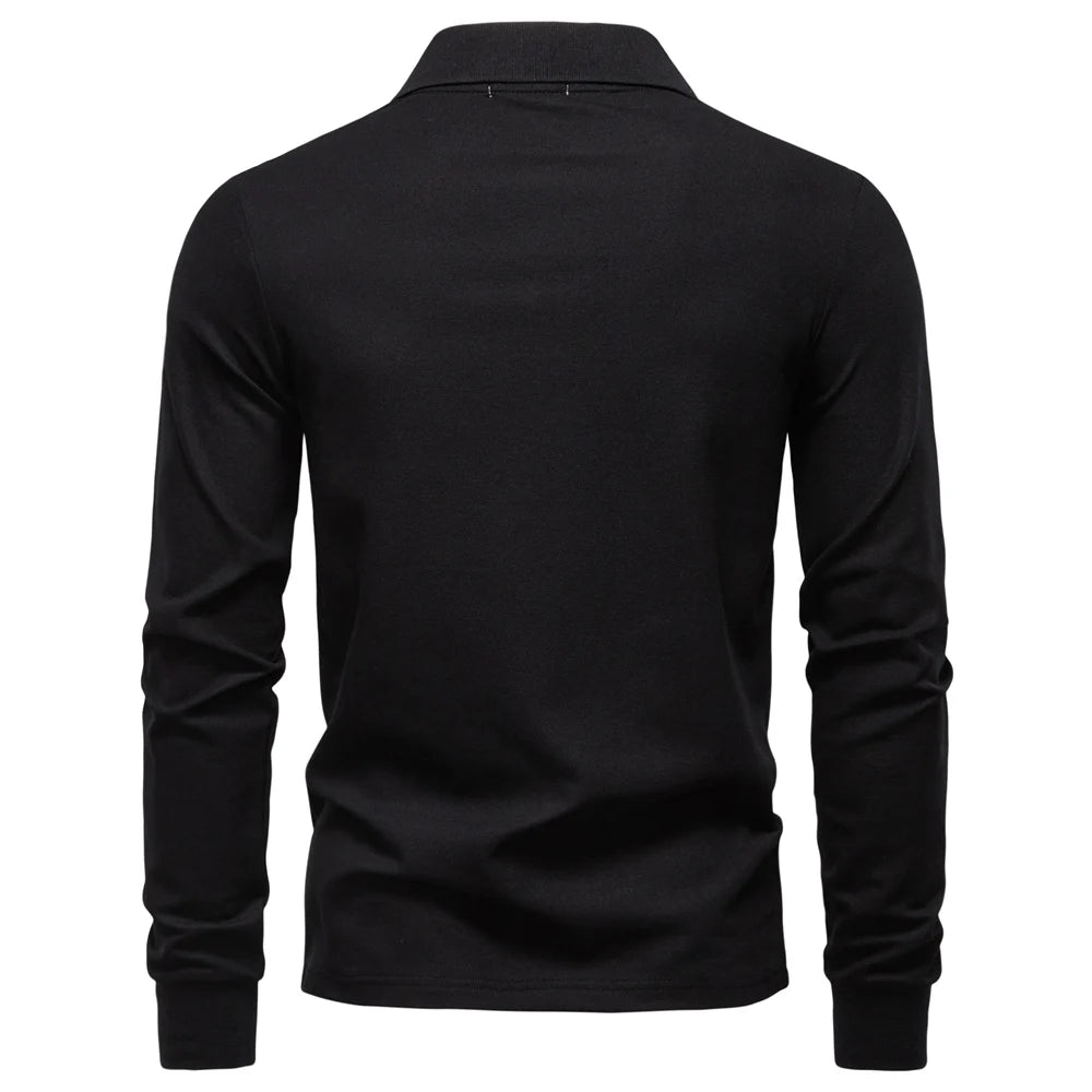 Business Casual Long Sleeve Polo
