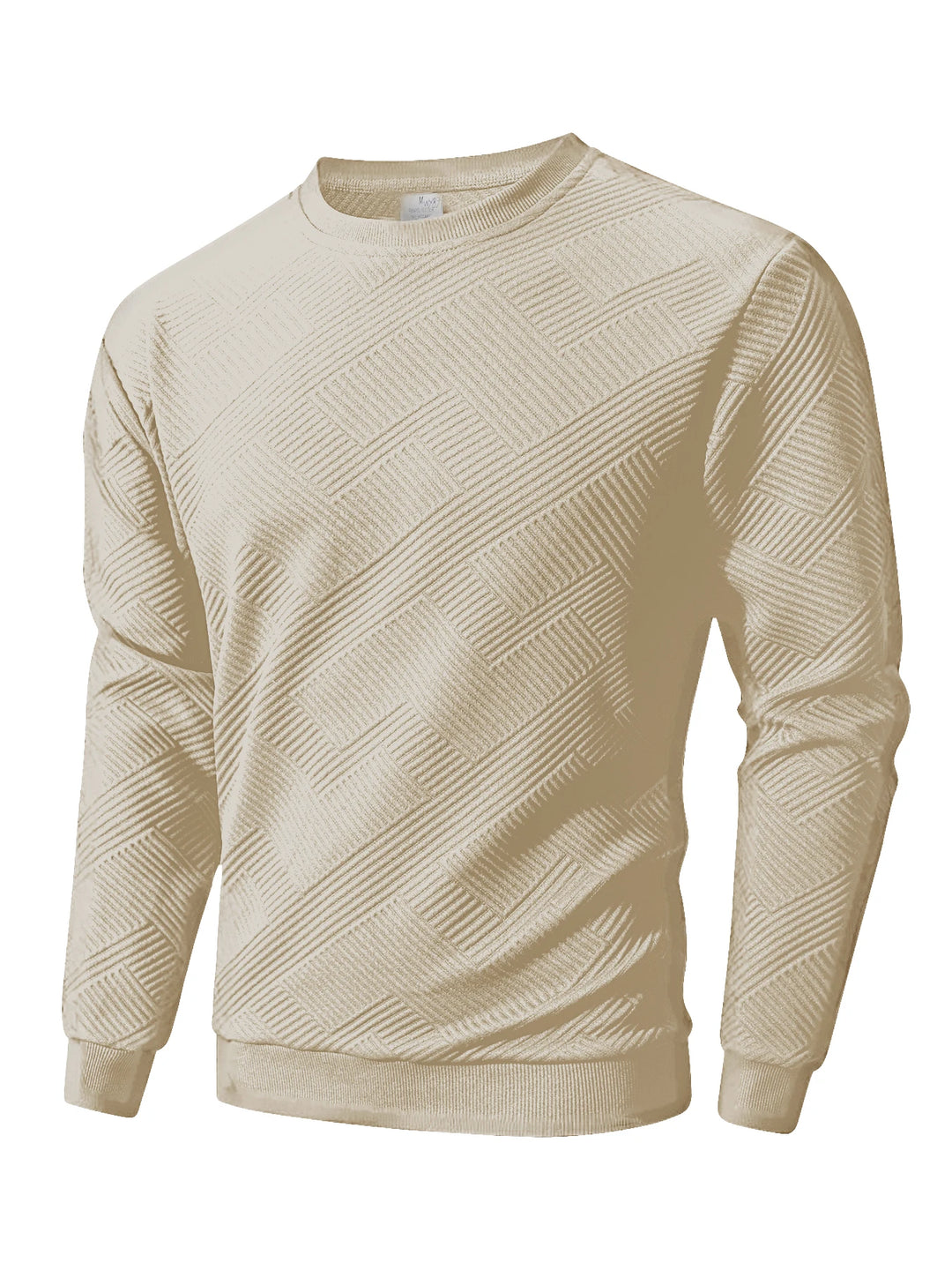 Basic Crew Neck Pullover Sweatshirt