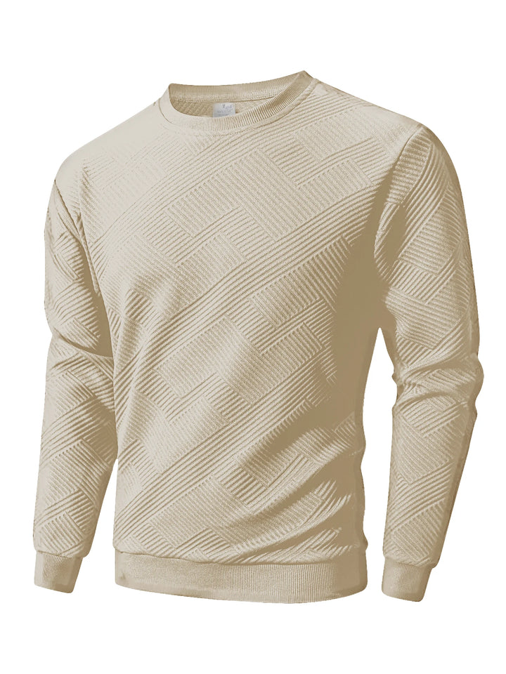 Basic Crew Neck Pullover Sweatshirt