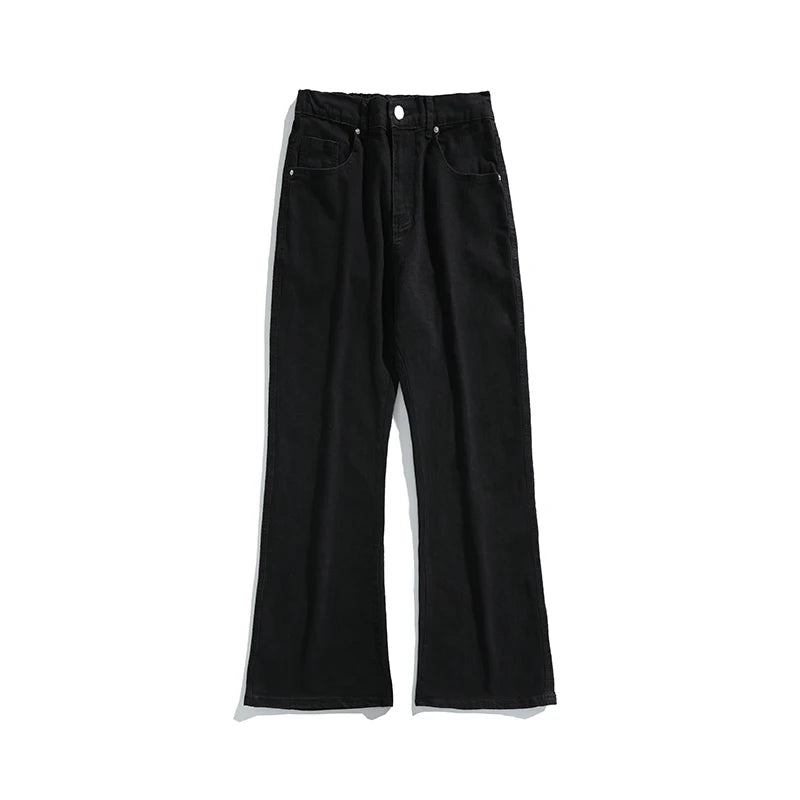 Vintage-Inspired Loose Straight Leg Jeans