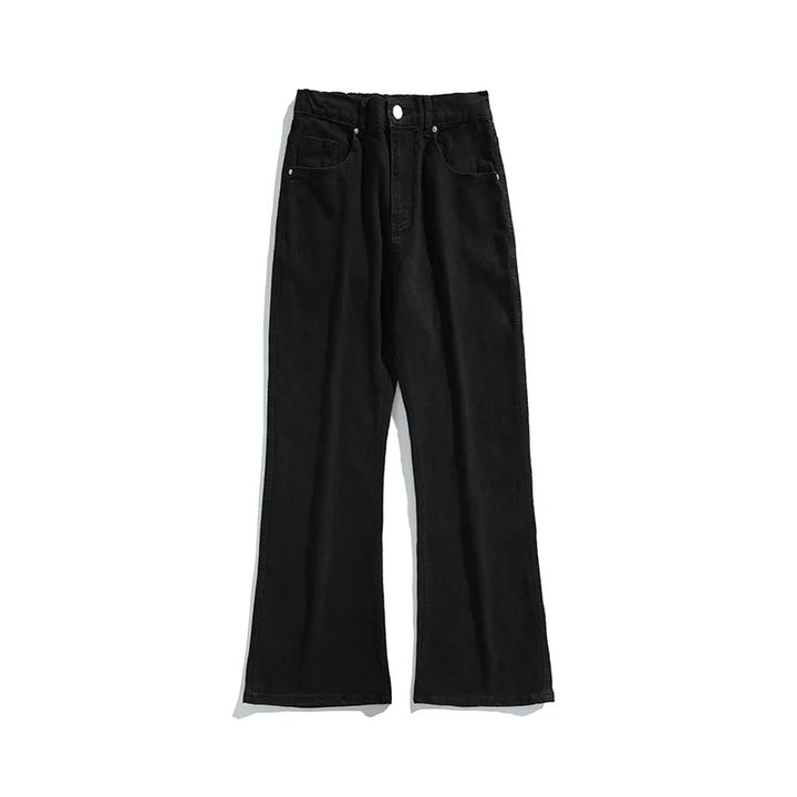 Vintage-Inspired Loose Straight Leg Jeans