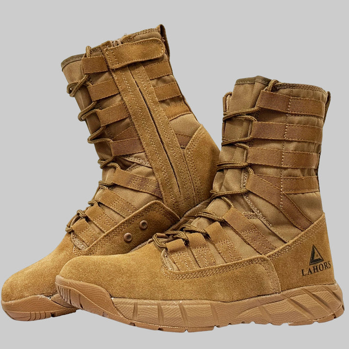 Men's Lightweight Suede Tactical Combat Boots