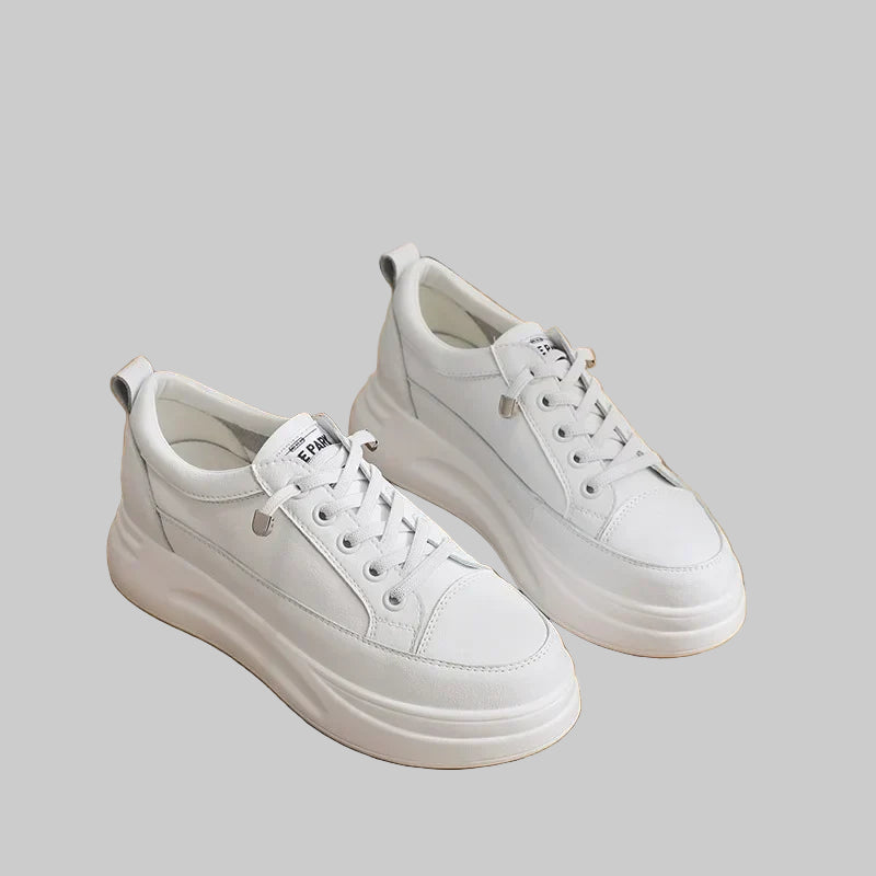 Genuine Leather Breathable Sneakers