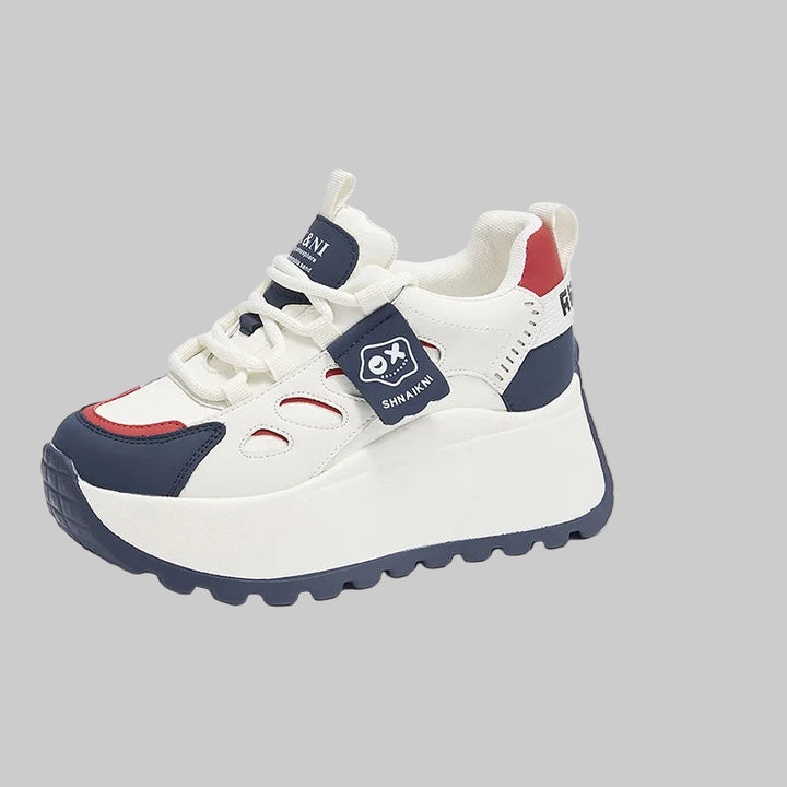 Platform Combat Chunky Vulcanized Ankle Sneakers