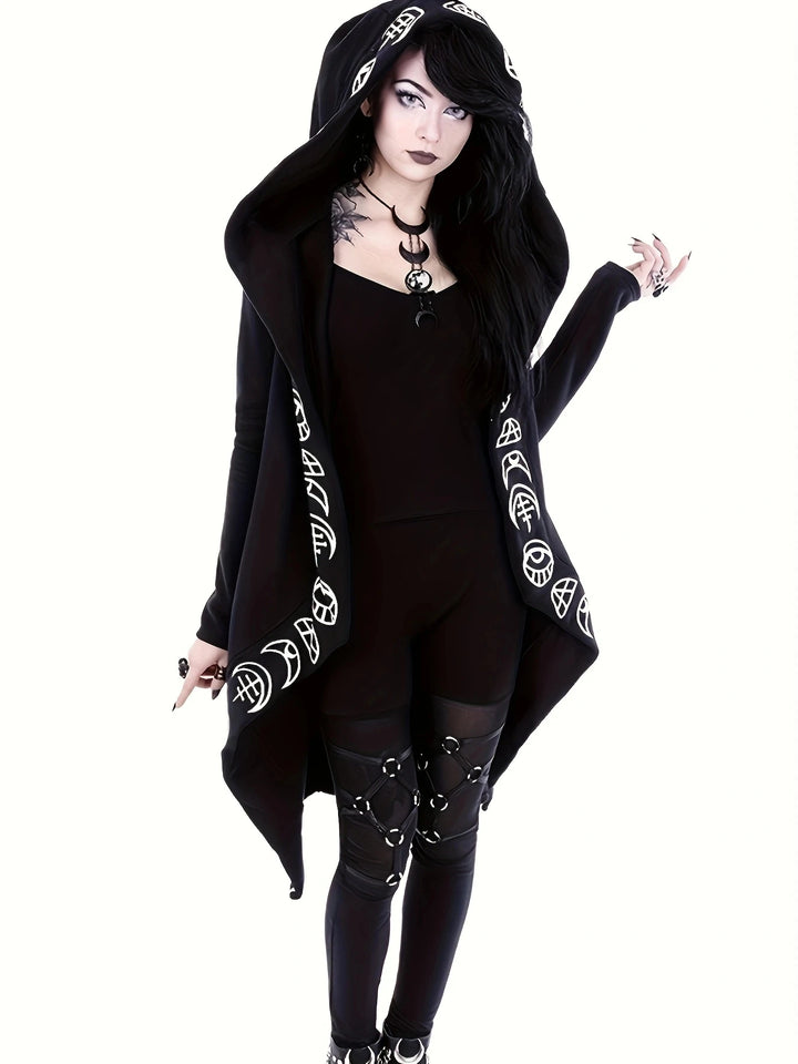 Enchanting Witchcraft-Inspired Design Gothic Hoodies
