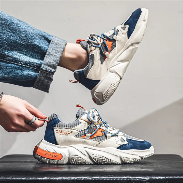 Trendy Breathable Height Boost Chunky Sneakers