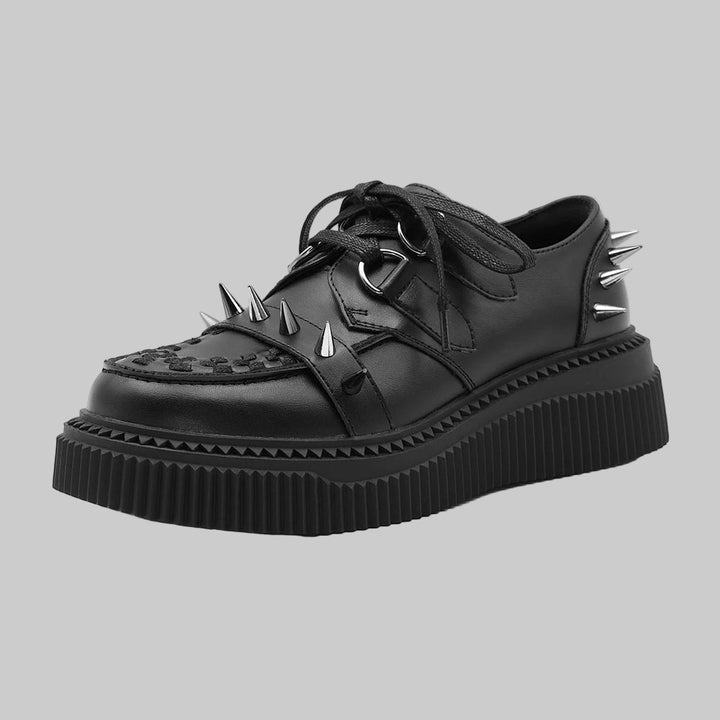 Gothic Ankle Rock Punk Lace-up Shoes