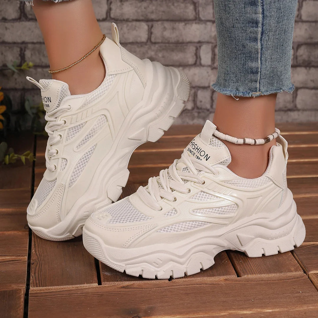 Chunky Mesh Breathable Sneakers