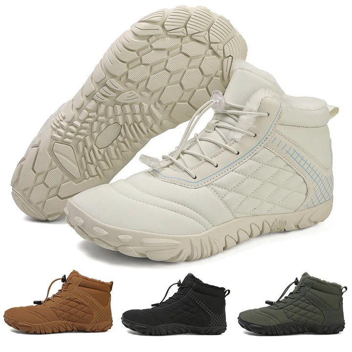 Unisex Winter Barefoot Wide Toebox Hiking Boots