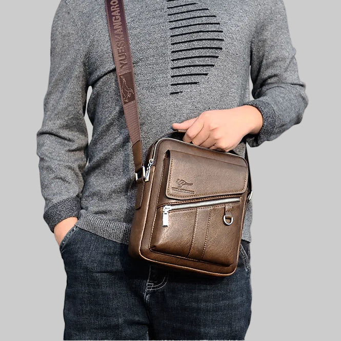 Waterproof Cowhide Leisure Bag