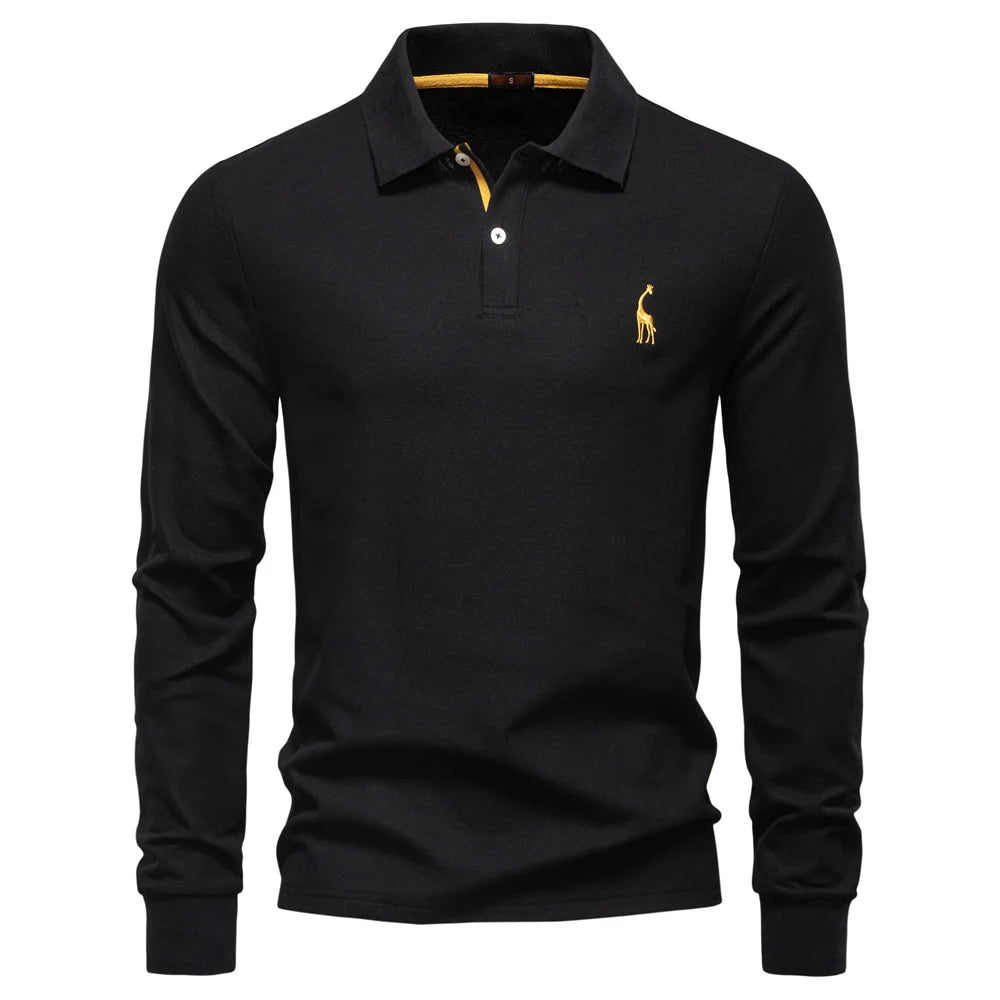 Business Casual Long Sleeve Polo