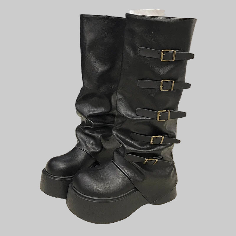 Stylish Winter Knee-High Boots