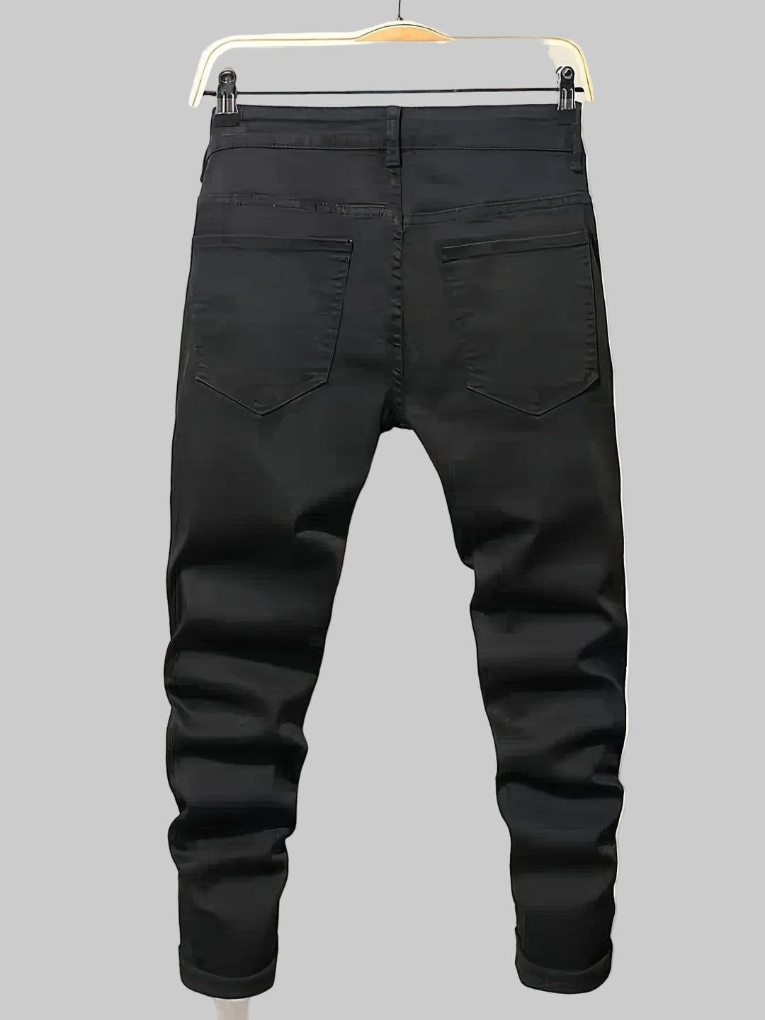 Men's Splash-Ink Patchwork Jeans
