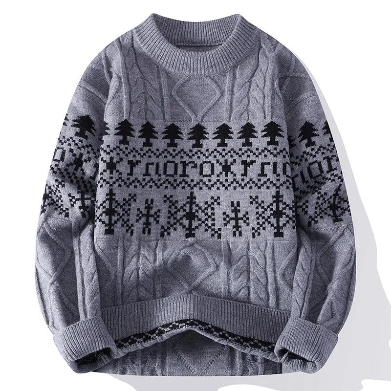 Cross-Border Christmas Crew Neck Sweater