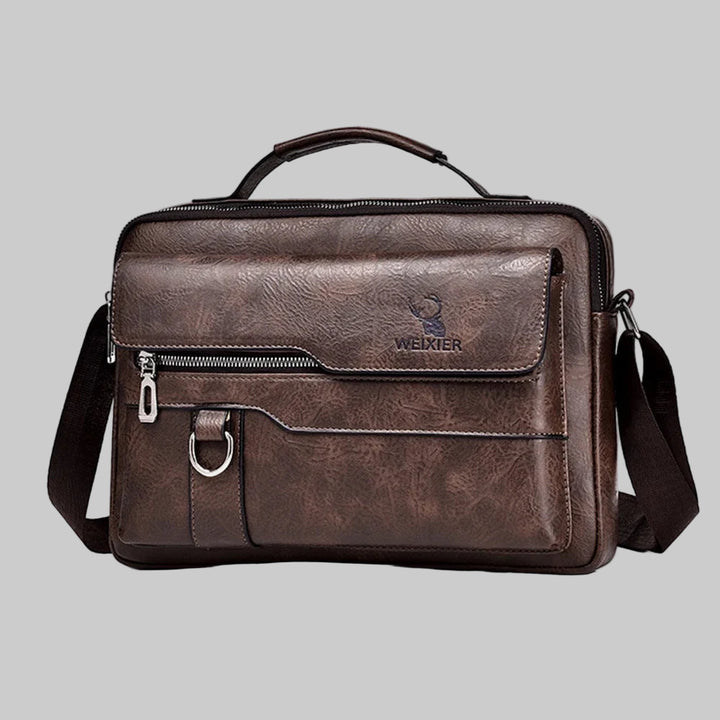 Crossbody PU Leather Business Shoulder Bag