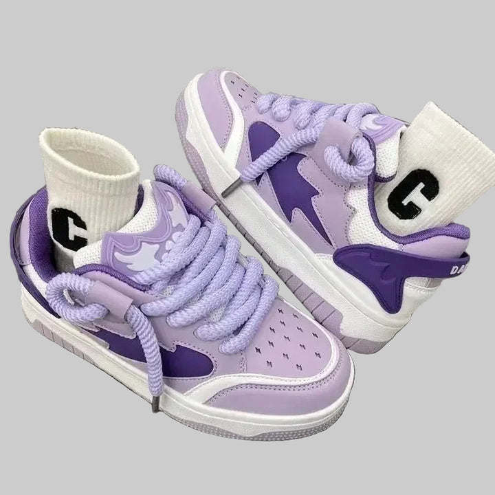 Casual Retro Vulcanized Chunky Sneakers