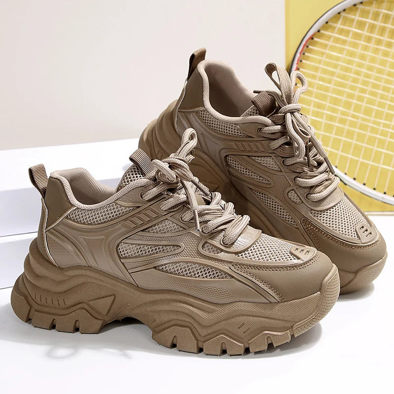 Retro Chunky Platform Sneakers