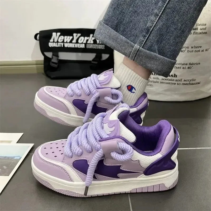 Casual Retro Vulcanized Chunky Sneakers