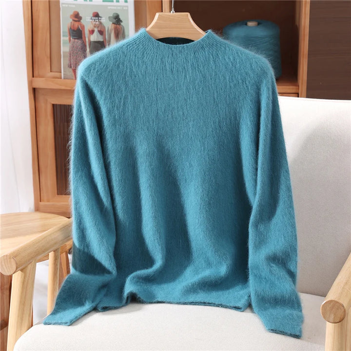 100% Mink Cashmere Autumn Winter Sweater