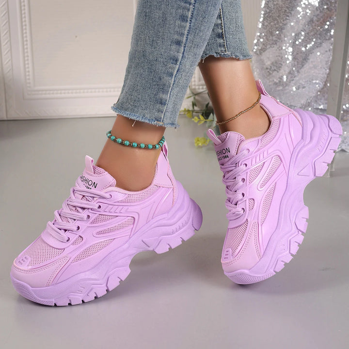 Chunky Mesh Breathable Sneakers