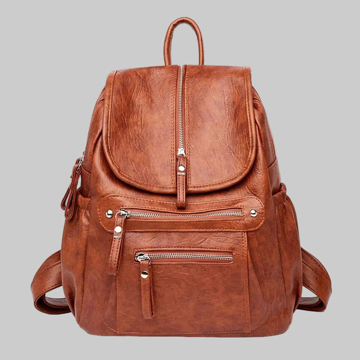 High-Quality Vintage Leather Backpack