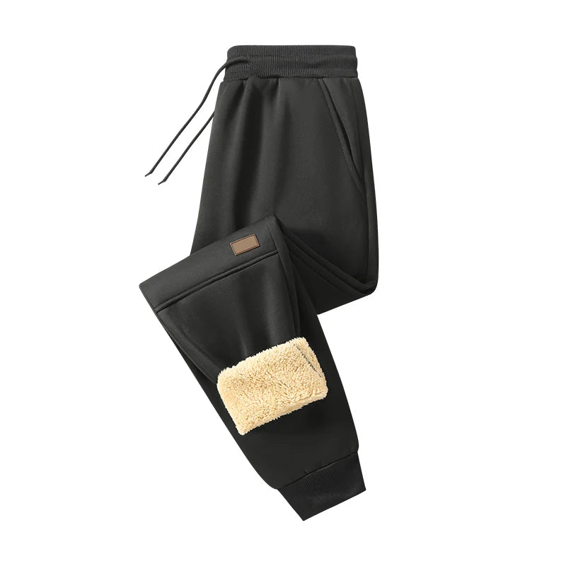 Winter Plush Thermal Fleece Sweatpants