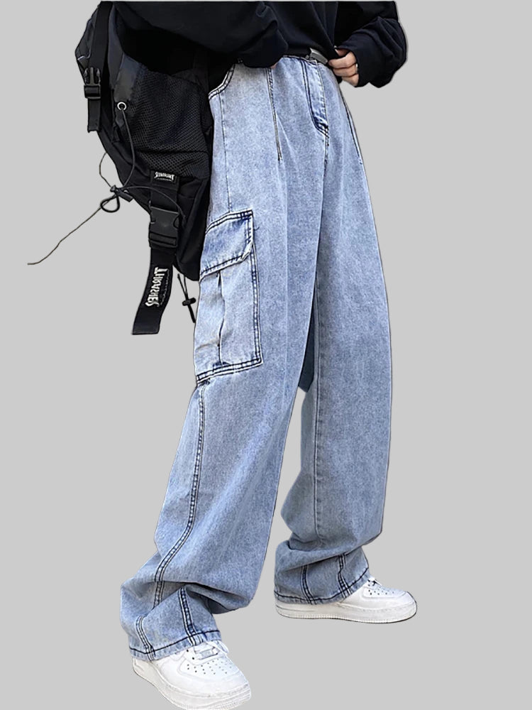 American Style Oversized Baggy Denim Jeans