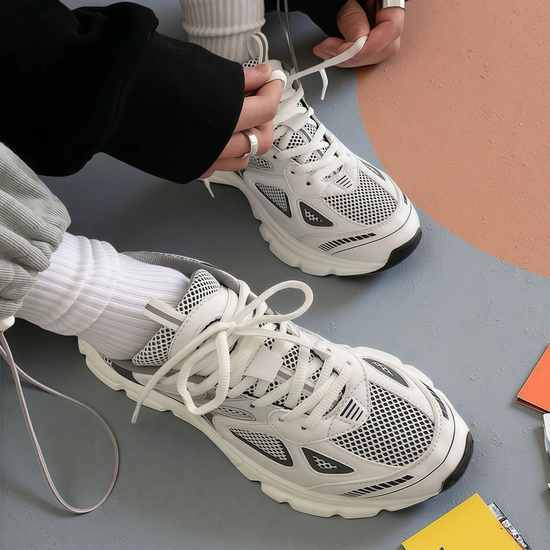 Breathable Mesh Luxury Chunky Trendy Sneakers